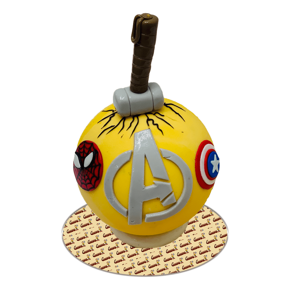 Pinata Avenger's Ball Cake
