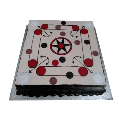 Carrom Board Cake