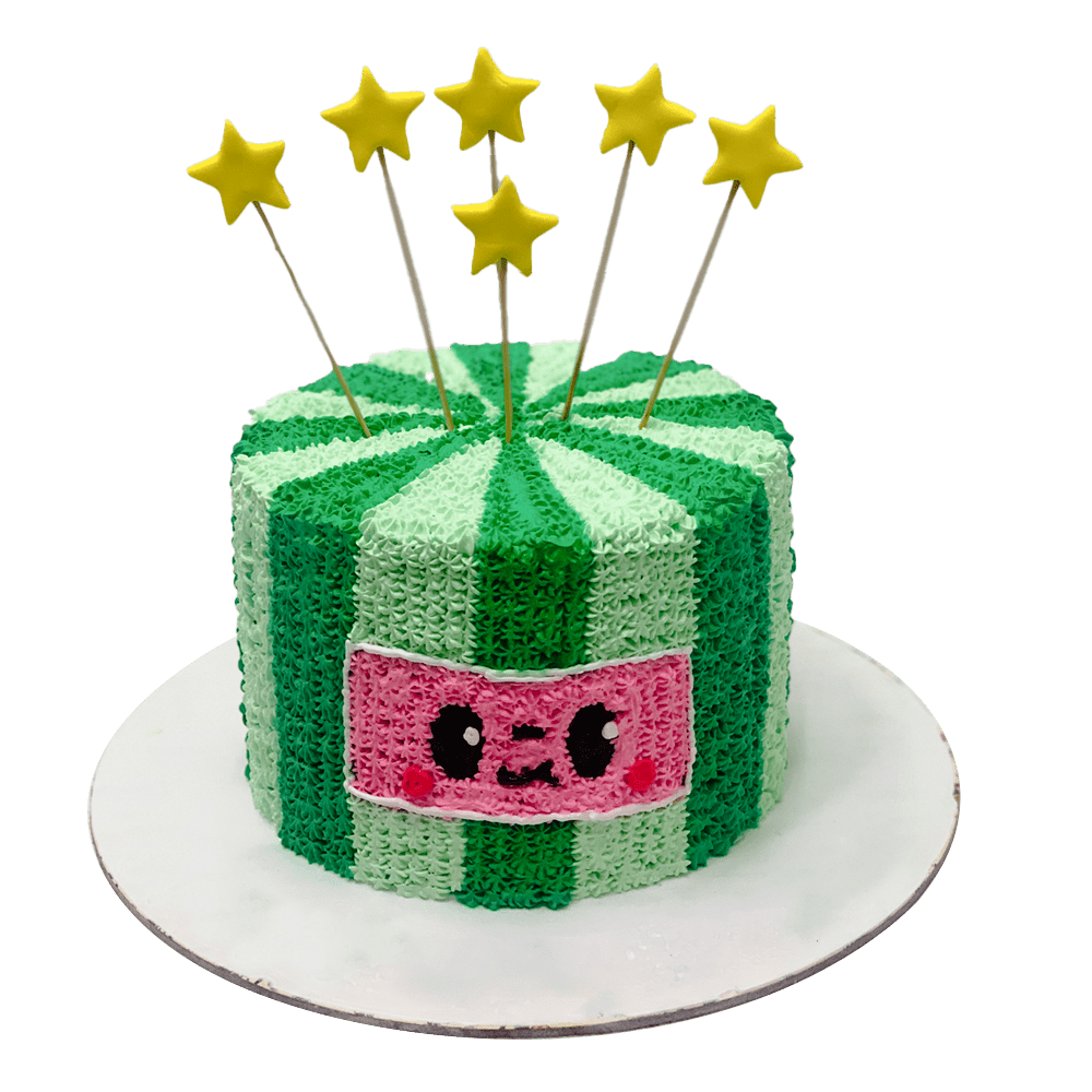 Cocomelon Cream Cake