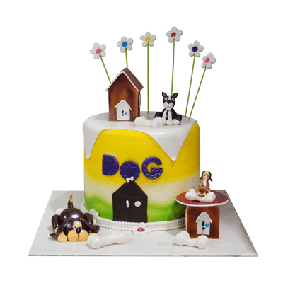 Dog House Cake