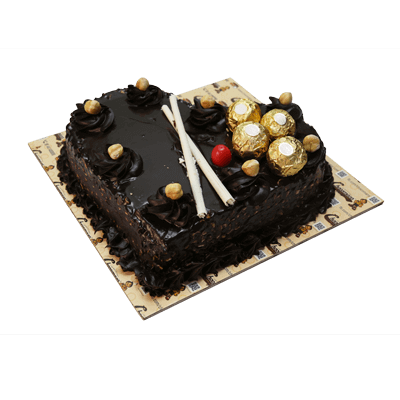 Ferrero Rocher Heart Shaped Cake