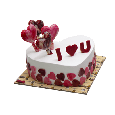 Heart Shaped Special Cake Model N501