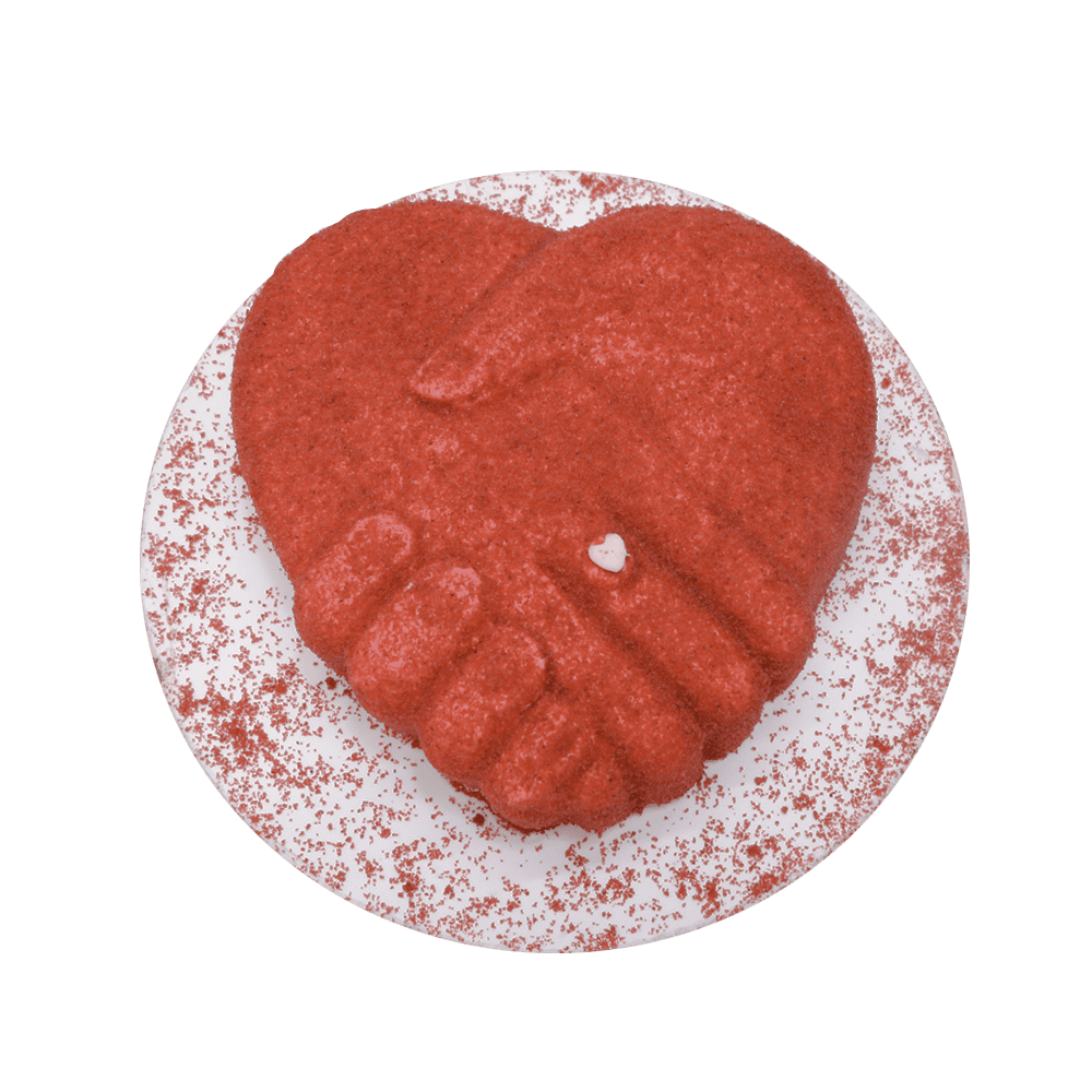 Heart Shaped Wedding Engagement Cake