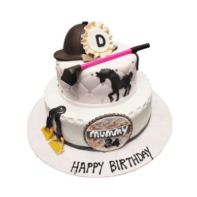 Horse Theme Cake