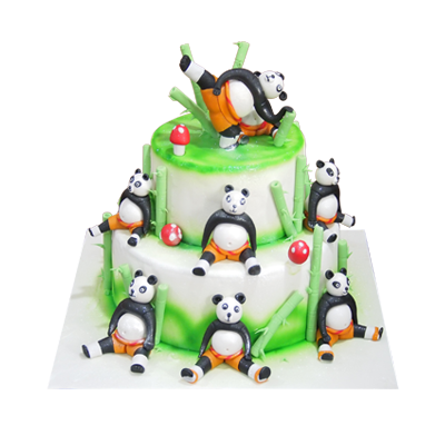 Kung Fu Panda Cake