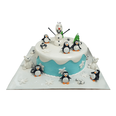 Olaf Cake