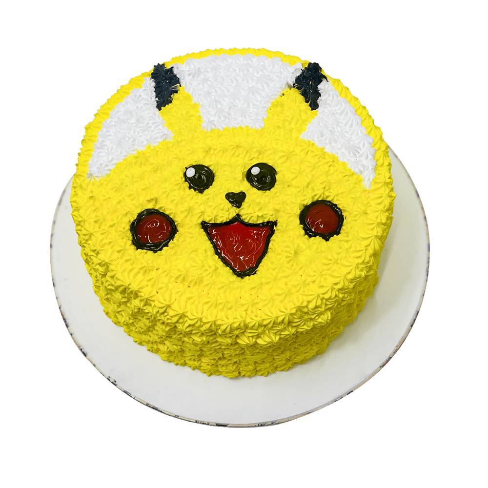 Pikachu Cream Cake
