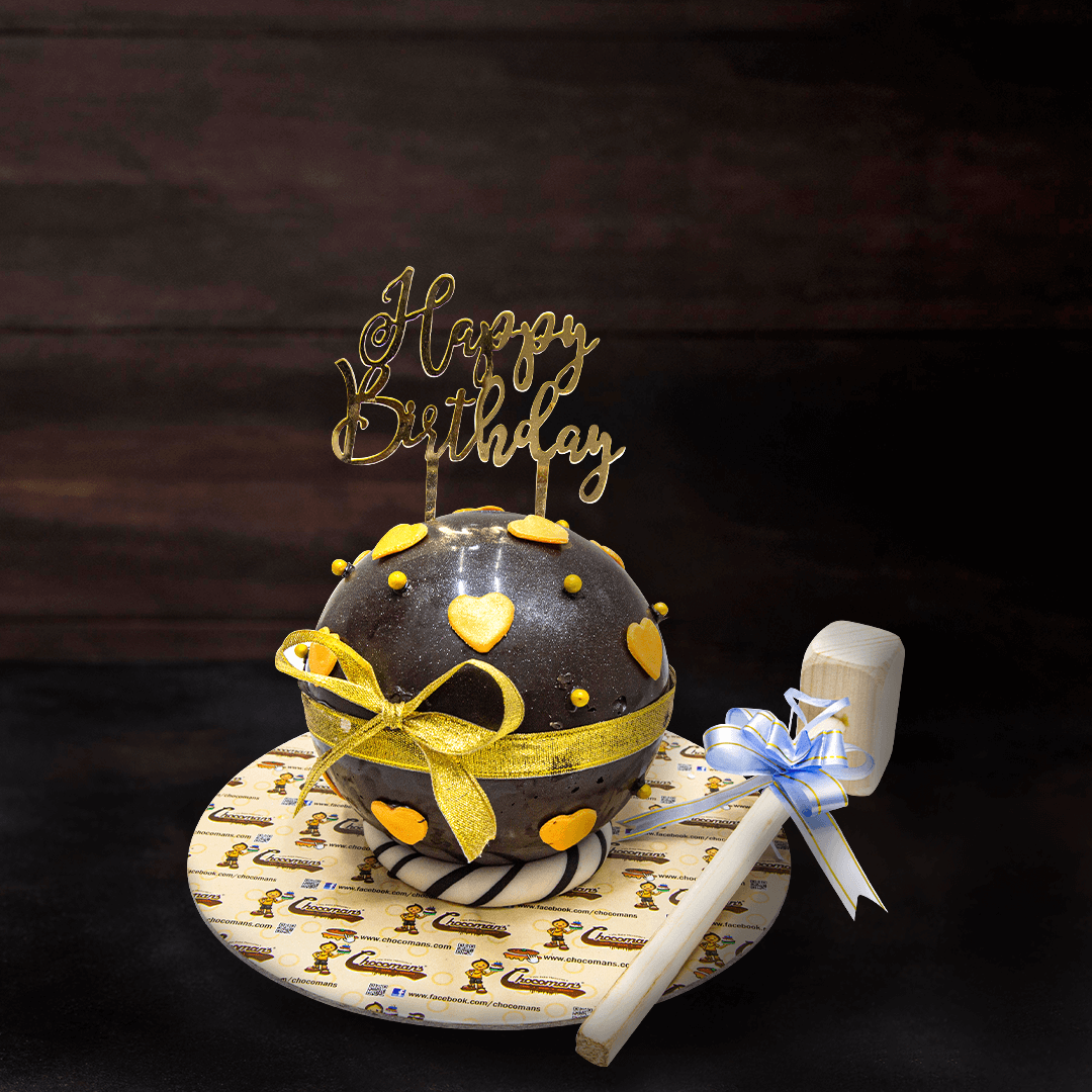 Pinata Chocolate Ball Cake