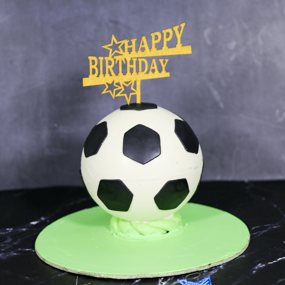 Pinata Football Cake