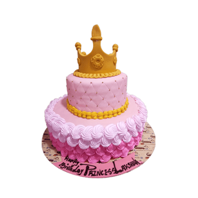 Princess Crown Cake