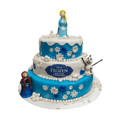 Queen Elsa Cake