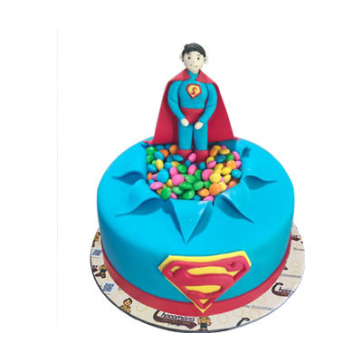 Superman Cake