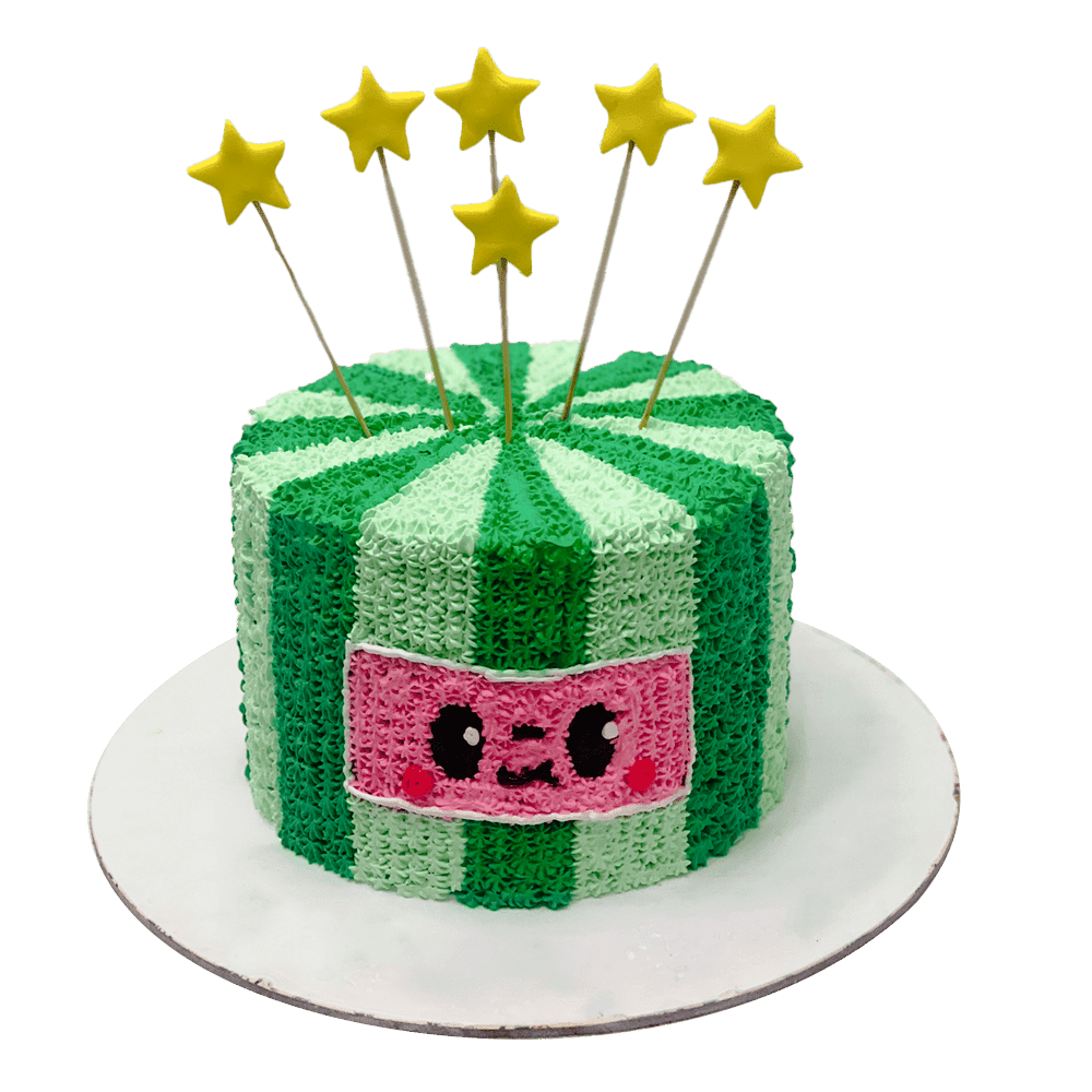 Cocomelon Cream Cake