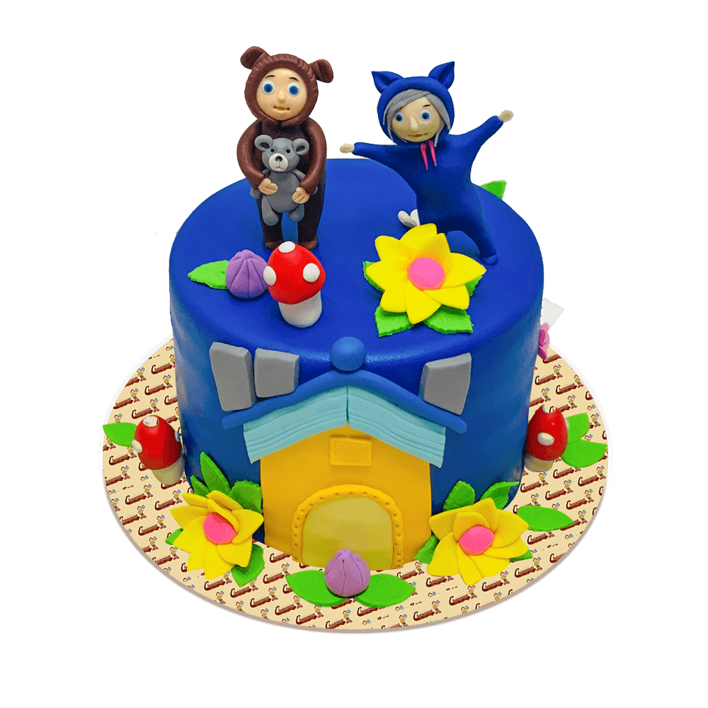 Dave and Ava Theme Cake