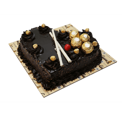 Ferrero Rocher Heart Shaped Cake