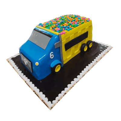 Gems Truck Cake