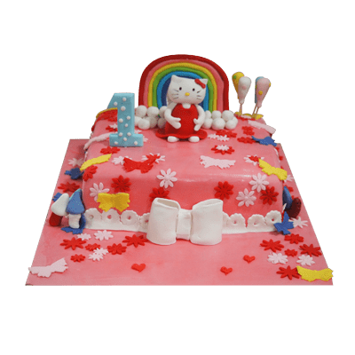 Hello Kitty Cake