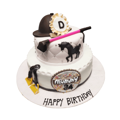Horse Theme Cake