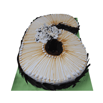 Number Six Cake