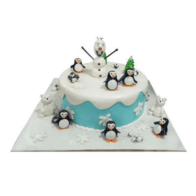 Olaf Cake