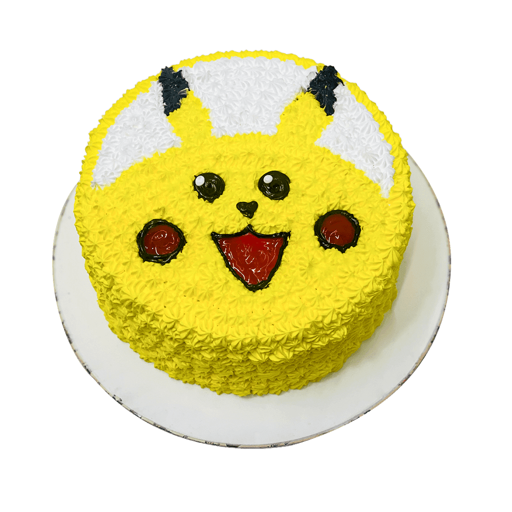 Pikachu Cream Cake