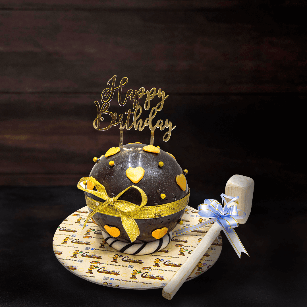 Pinata Chocolate Ball Cake