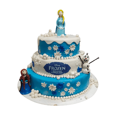 Queen Elsa Cake