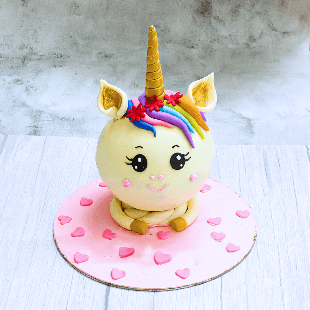 Unicorn Pinata Cake