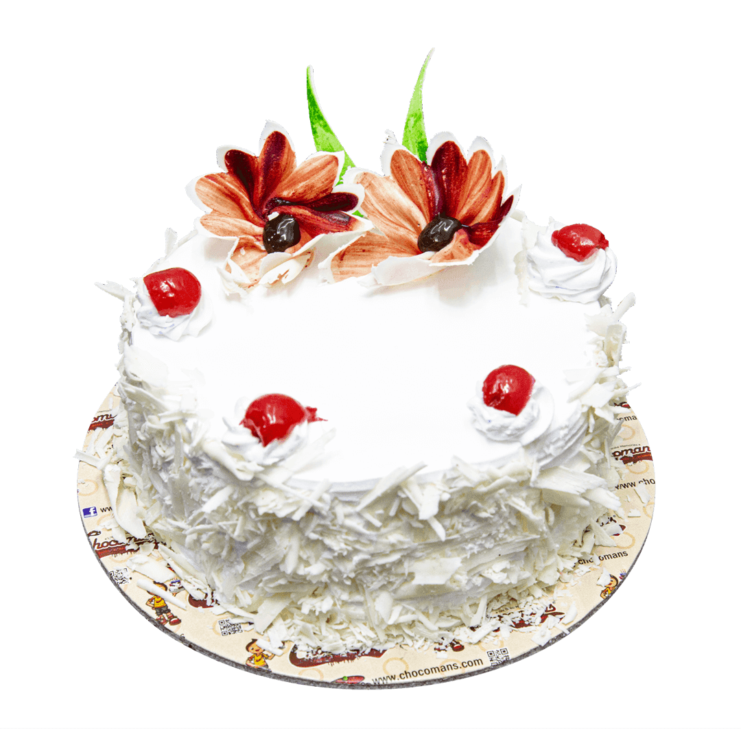 White Forest Cake