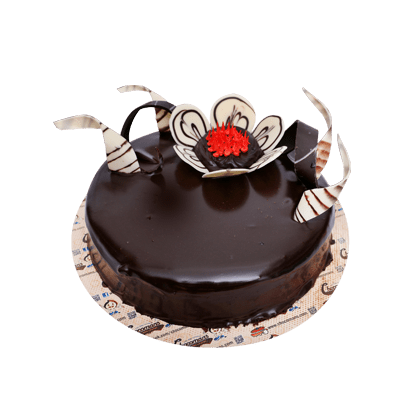 Dark Chocolate Truffle Cake | Mama's Oven