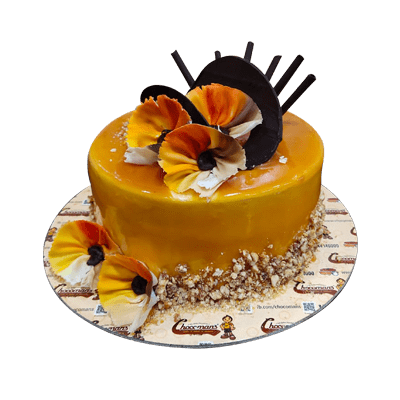 BUTTERSCOTCH CAKE – 1KG (TAJ / 5 STAR) – Kolkata Flower Shop