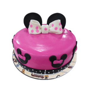 Minnie Mouse Cake - Chocomans