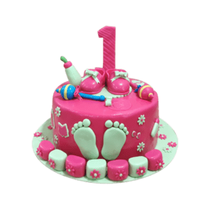 1st Birthday Cakes | First Birthday Cake for Baby Boys or Baby Girls | Free  Delivery | FlowerAura