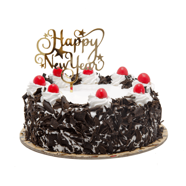 New Year – Black Forest Cake (1 Kg)