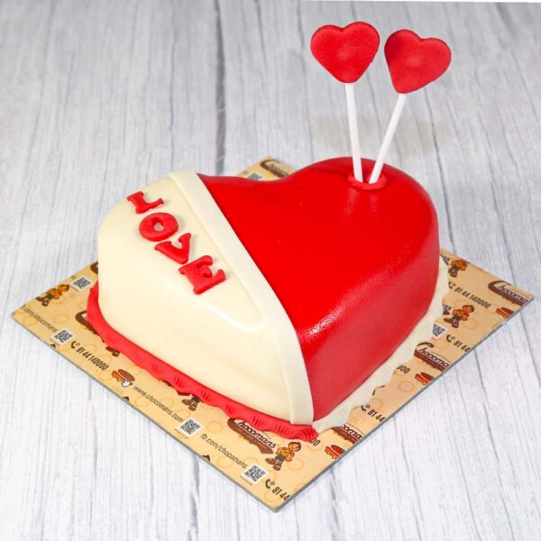 Heart Cake 4