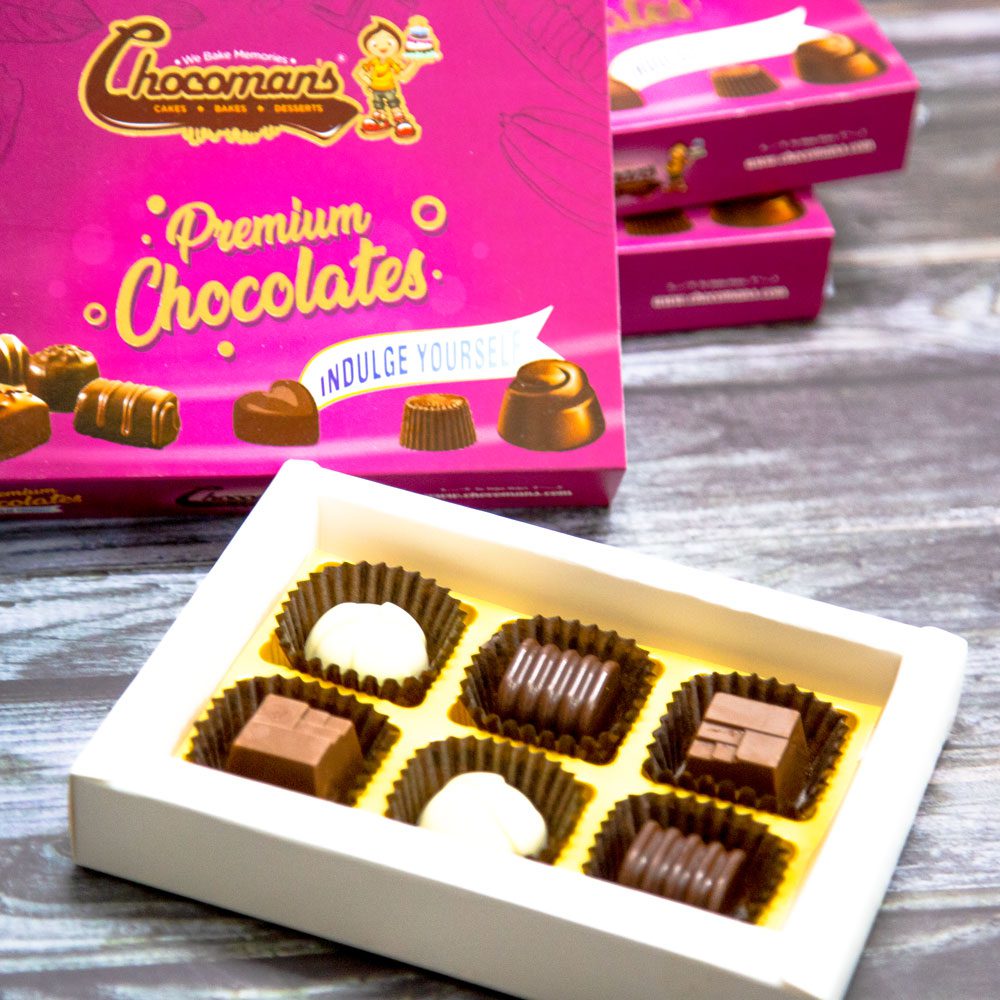Assorted Premium Chocolates 6 Pcs